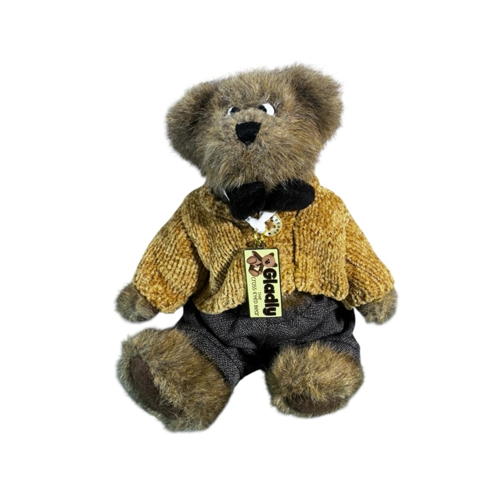 Vintage Boyds Bears Gladly The Cross-Eyed Bear Stuffed Plush